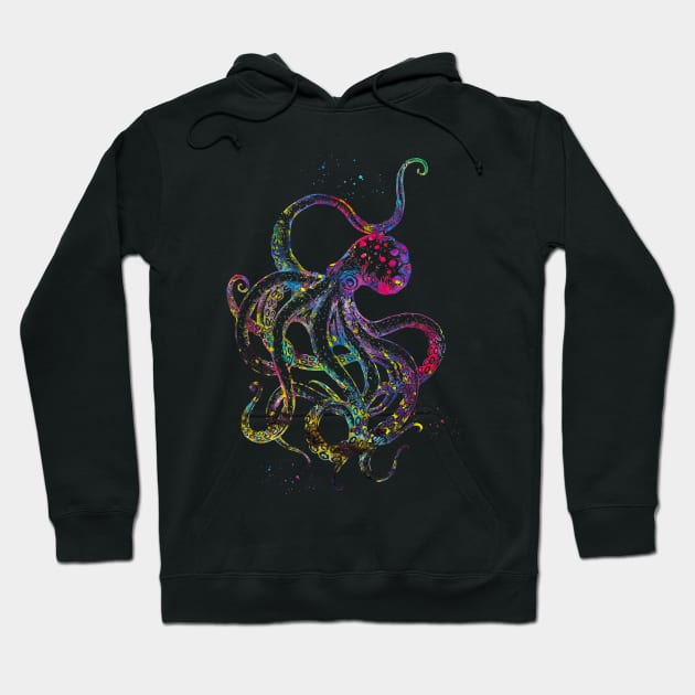 Octopus Hoodie by erzebeth